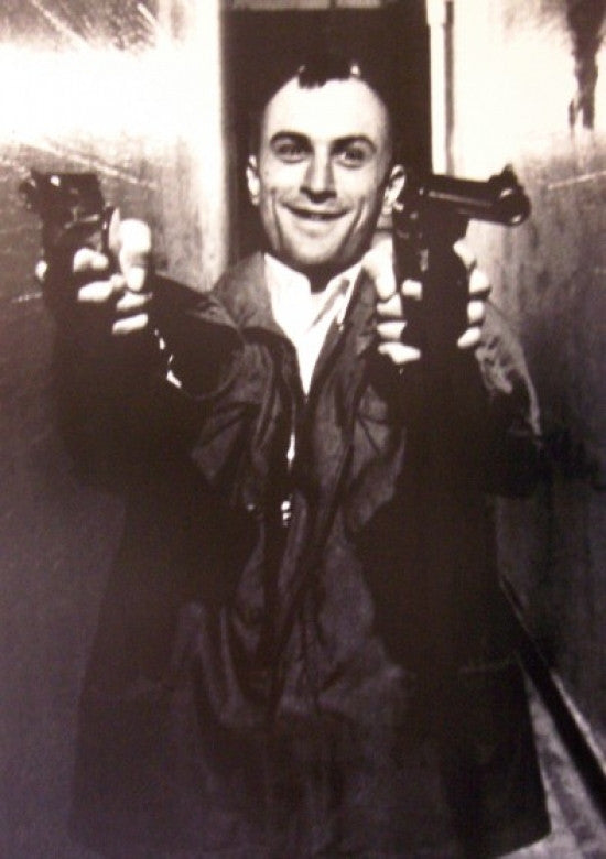 Taxi Driver Guns Rolled Poster Print - 22x34