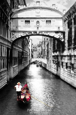 Bridge of Sighs Venice Poster Print - Rolled Art Print