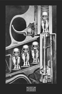 HR Giger Birthmachine Rolled Poster Print - 22x34