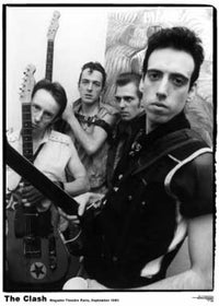 Clash Mogador Theatre Poster Print - Paris 1981 - 22x34