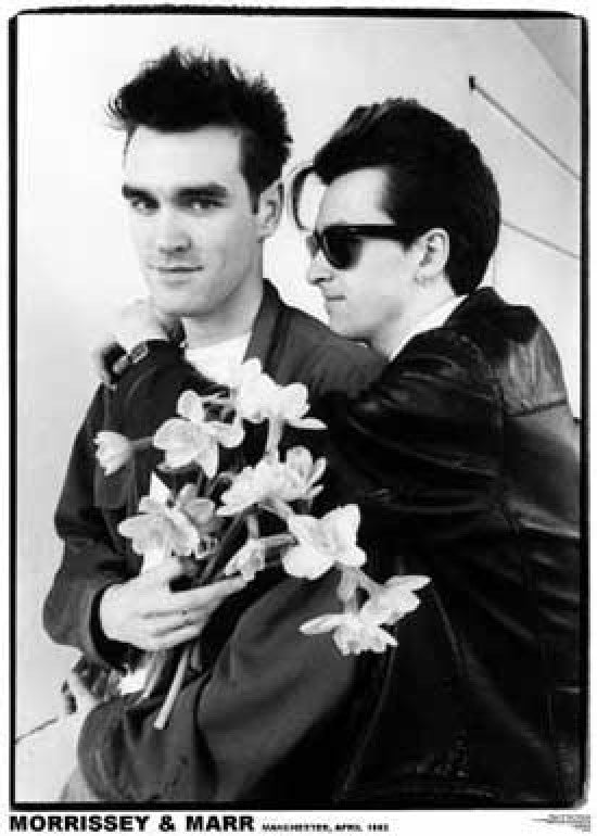 The Smiths Morrissey & Marr Manchester 1983 Poster Print