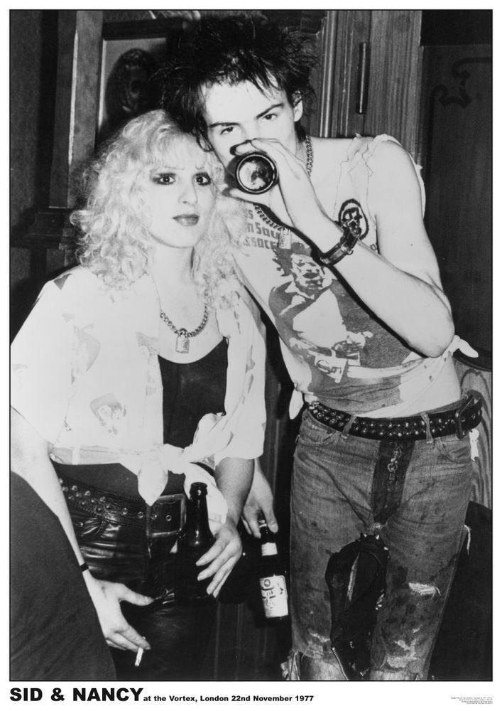 Sid & Nancy Vortex 1977 Rolled Poster Print - 22x34