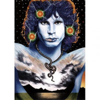 Jim Morrison Snake Painting Rolled Poster Print - 22x34