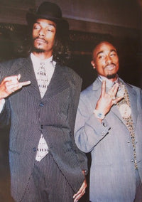 2 Pac & Snoop Dog Suits Poster Print - 24x36