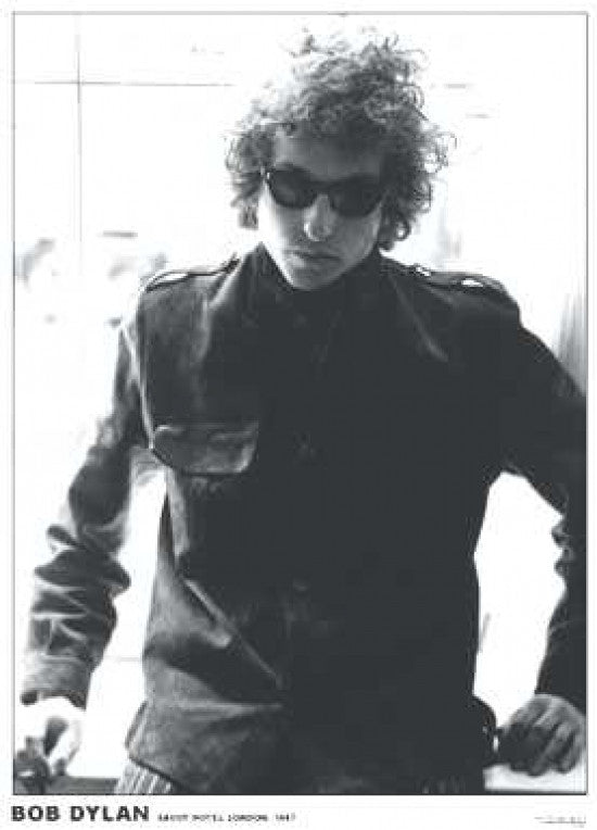 Bob Dylan Savoy Hotel 1967 Poster Print - 22x34