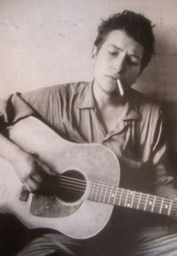 Bob Dylan Guitar Cigarette Poster Print - 22x34