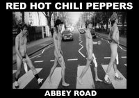 Red Hot Chili Peppers Abbey Road Poster Print - 36x24