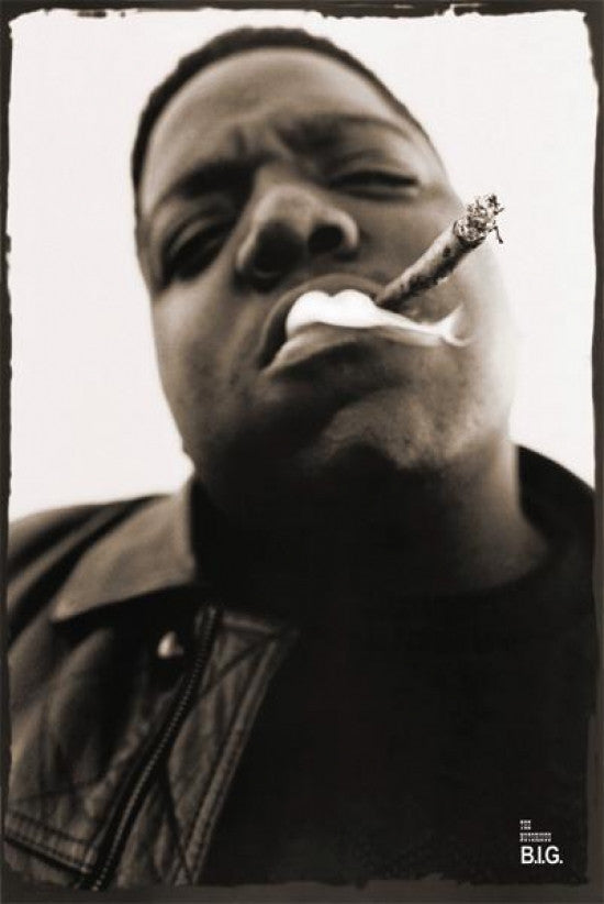 Notorious B.I.G. Smoke Poster Print - 24x36 Rolled Poster