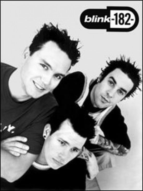 Blink 182 Studio Profile Rolled Poster Print - 24x36
