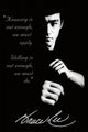 Inspirational Bruce Lee Quote Poster Print - 24x36