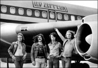 Led Zeppelin Plane Poster Print - 36x24 Rolled Poster