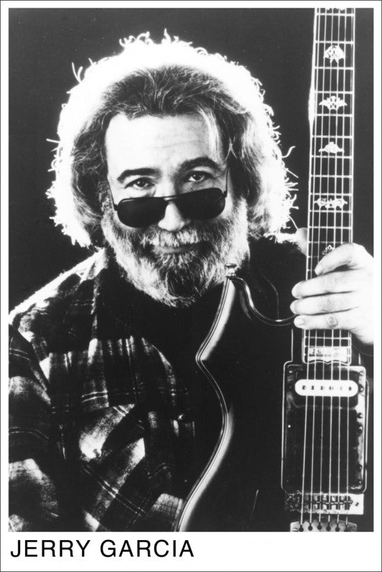 Jerry Garcia 6 String Poster Print - Perfect for Home Decor