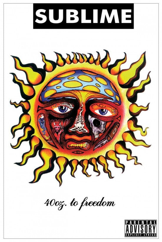 Sublime 40 Oz To Freedom Poster Print - 24x36