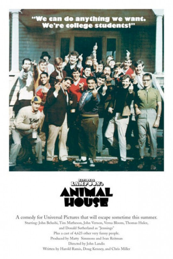 Animal House Finger Poster Print - 22x34 Rolled Poster