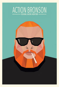 Action Bronson Queens Flushing, NY Poster Print