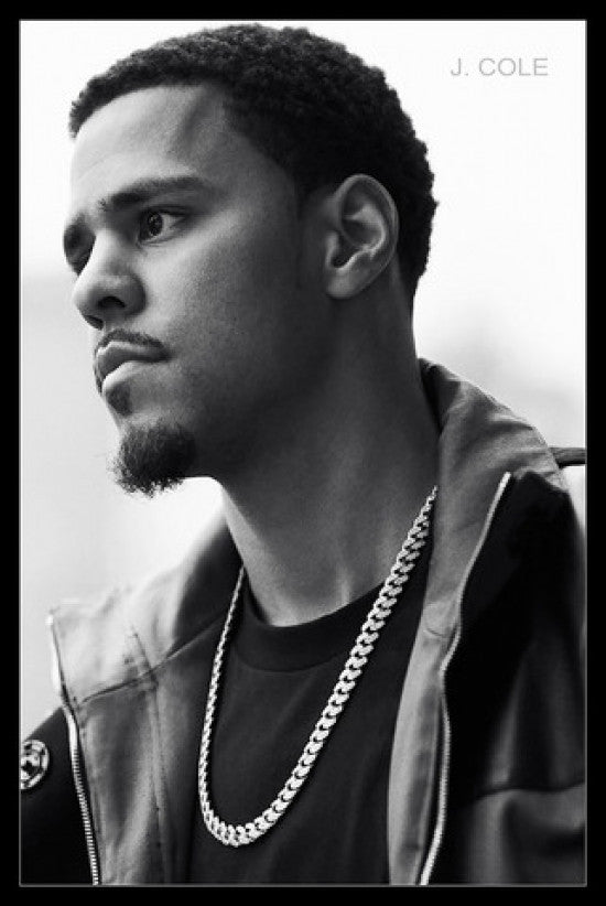 J. Cole Portrait Poster Print - 24x36 Rolled Poster