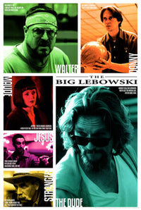 Big Lebowski Collage Poster Print - 22x34