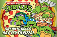 Teenage Mutant Ninja Turtles Say Yes To Pizza Poster Print