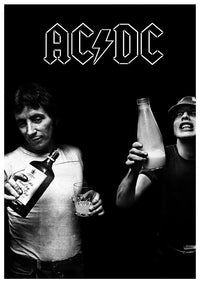 AC/DC Milk And Alcohol Rolled Poster Print - 22x34