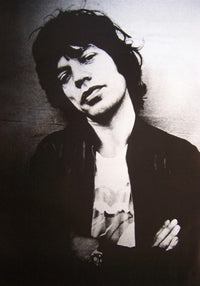 Mick Jagger London 1975 Poster Print - 24x36 Rolled Art