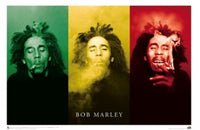 Bob Marley Three Pictures Poster Print - Item # VARXPS752