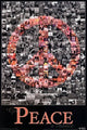 Peace Collage 'Give Peace A Chance' Poster Print