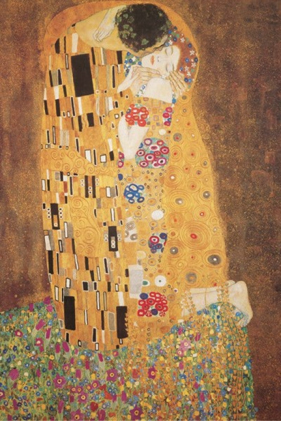 The Kiss Poster Print by Gustav Klimt - 22x34