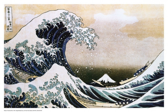 Hokusai The Great Wave Rolled Poster Print - 36x24