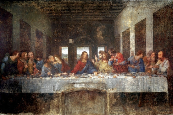 Da Vinci Last Supper Poster Print - Rolled Poster 34x22