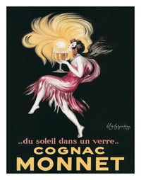 Cappiello Cognac Monnet Rolled Poster Print 22x34