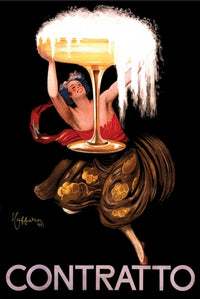 Cappiello Contratto Vintage Poster Print - 22x34
