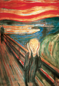 The Scream Poster Print by Edvard Munch - 34x22