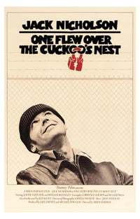One Flew Over The Cuckoo's Nest Poster Print featuring Jack Nicholson