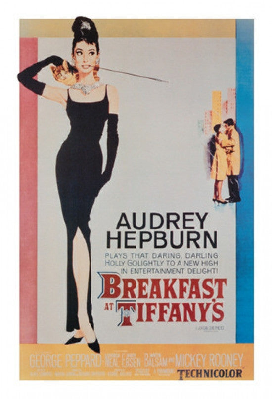 Breakfast At Tiffany's Movie Poster Print (24x36)