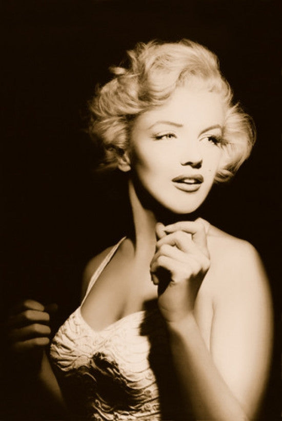 Marilyn Monroe Portrait Poster Print 22x34 - Classic Hollywood Art