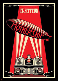 Giant Led Zeppelin Mothership Poster Print - 40' x 55'