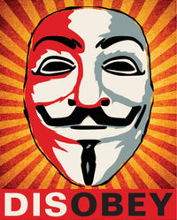 Disobey Motivational Poster Print - 16x20 | Posterazzi