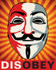 Disobey Motivational Poster Print - 16x20 | Posterazzi