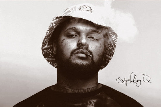 Schoolboy Q Smoke Poster Print - 36x24 Rolled Art