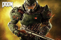 Doom Gaming Poster Print - 34x22 Rolled Art Print