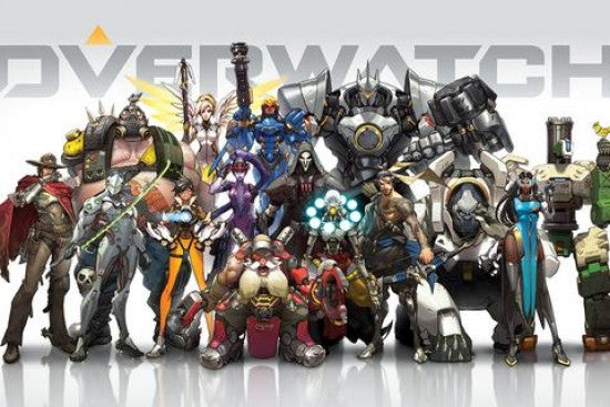 Overwatch Gaming Poster Print - 36x24 Rolled Poster