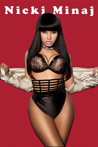 Nicki Minaj Red Poster Print - 24x36 Rolled Art
