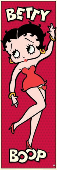 Betty Boop Red Poster Print - 24x36 Rolled Poster