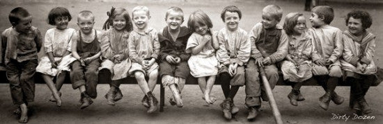 Dirty Dozen Kids Rolled Poster Print - 34x22