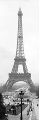 Eiffel Tower Slim Paris Poster Print - 12x36 Rolled Art