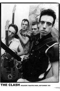 Clash Mogador Paris 1981 Poster Print - 22x32
