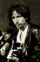 Bob Dylan Guitar Sepia Tone Poster Print 22x34
