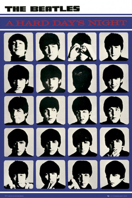 The Beatles A Hard Day's Night Poster Print - 22x34