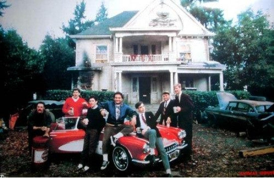 Animal House on the Lawn Poster Print – 34x22