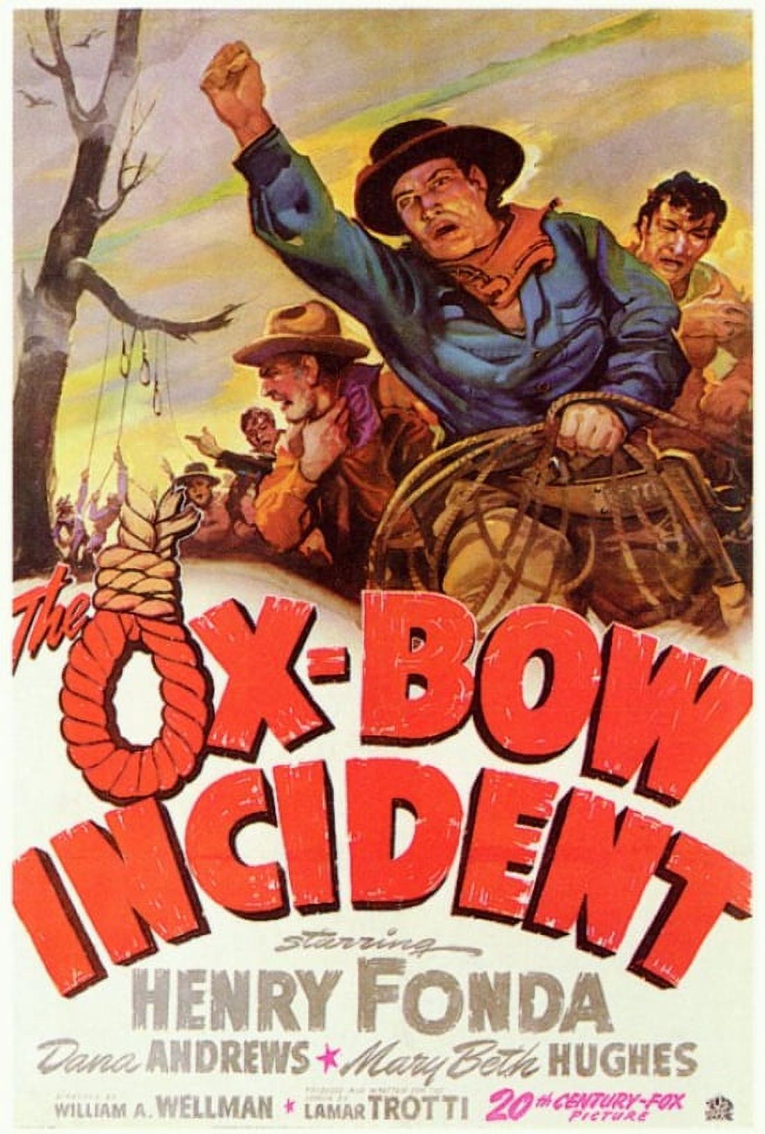 The Ox-Bow Incident Movie Poster Print 27x40